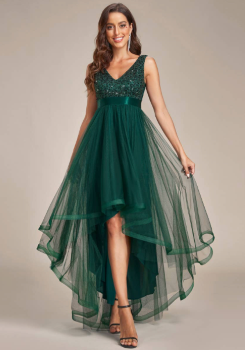 Sparkling Hi-Lo Dress