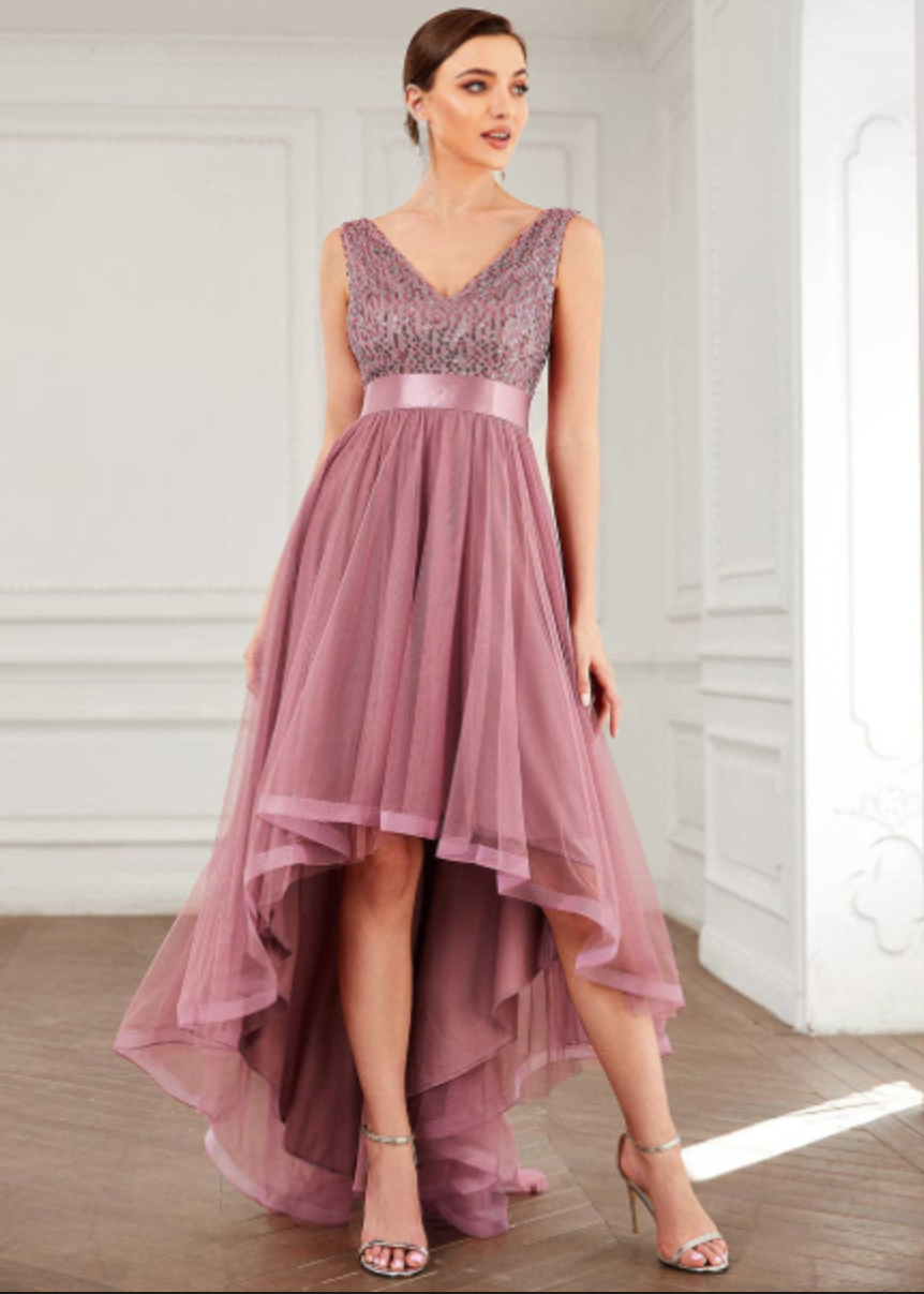 Sparkling Hi-Lo Dress