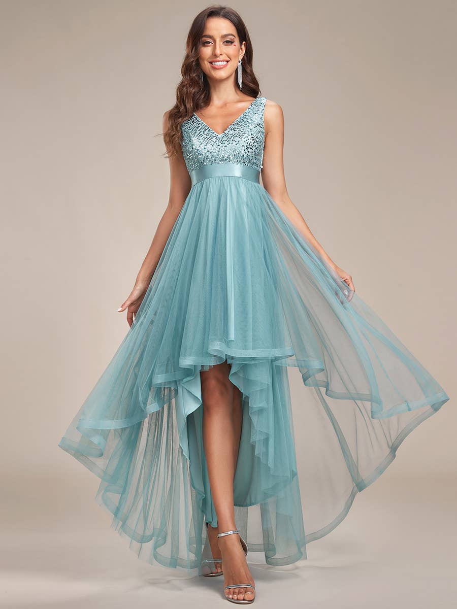 Sparkling Hi-Lo Dress