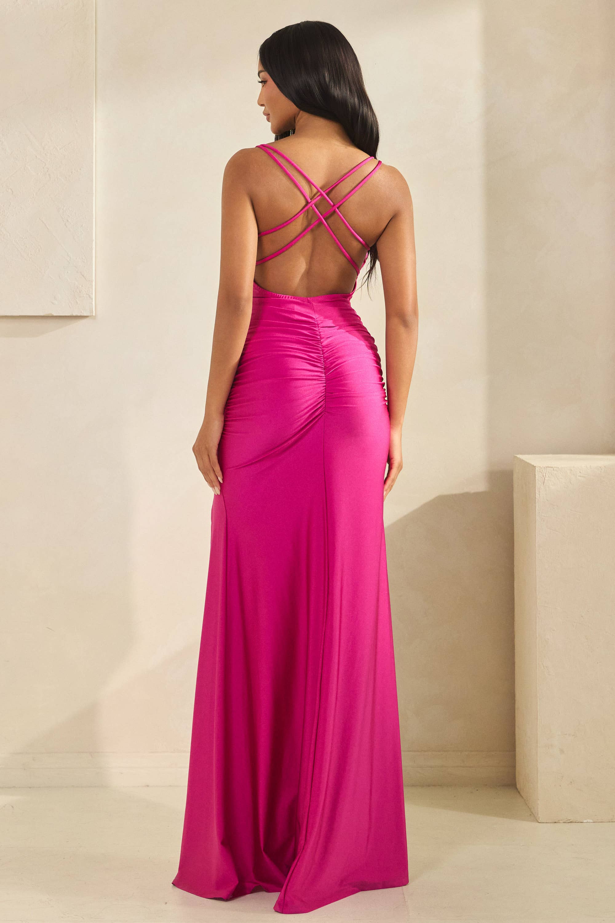 CALLING YOU OVER MAXI DRESS