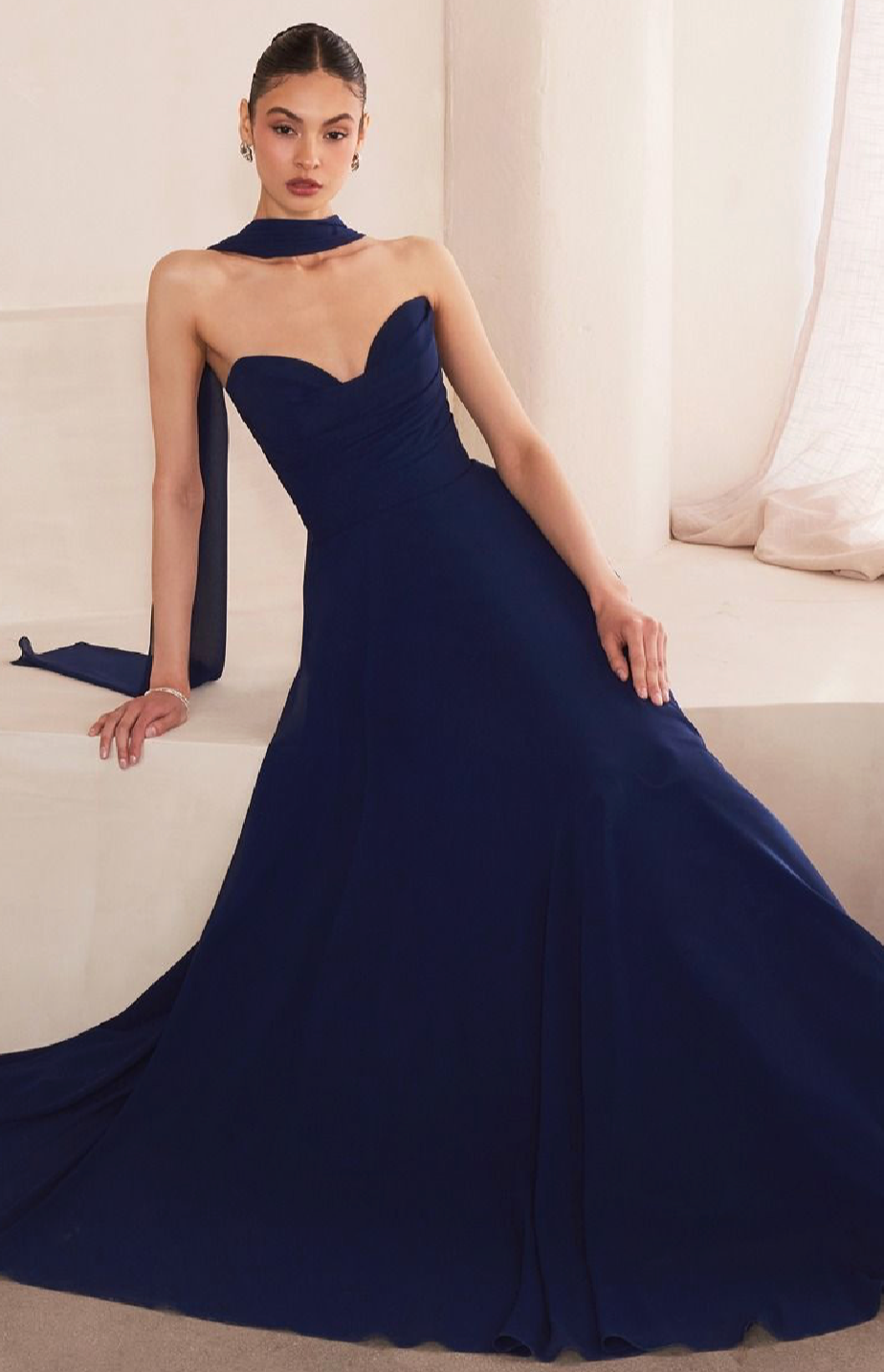 halter neck a line maxi dress Halter Neck Applique Tulle Wedding Dress adorned with A-Line