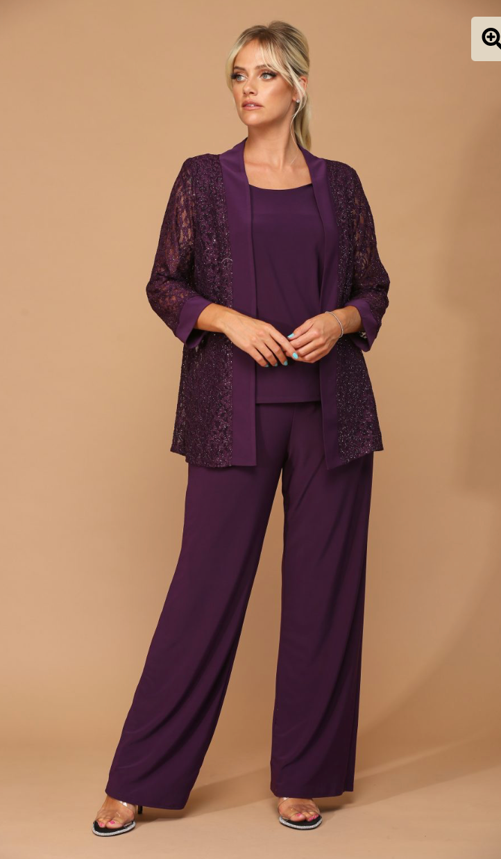 3PC Lace Pant Set