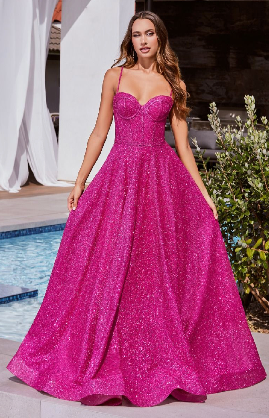 GLITTER BALL GOWN