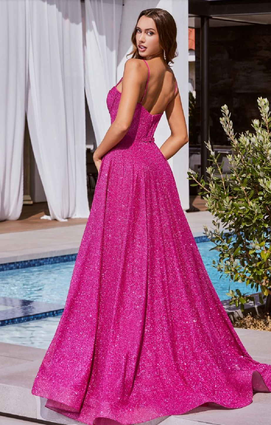 GLITTER BALL GOWN