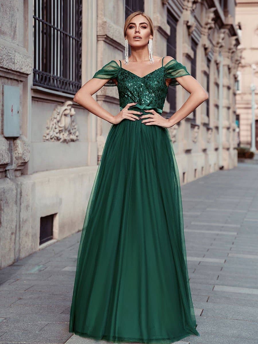 Sweetheart Sparkle & Tulle Dress